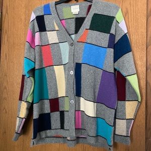 Vintage Neiman Marcus 100% Cashmere Cardigan L/XL